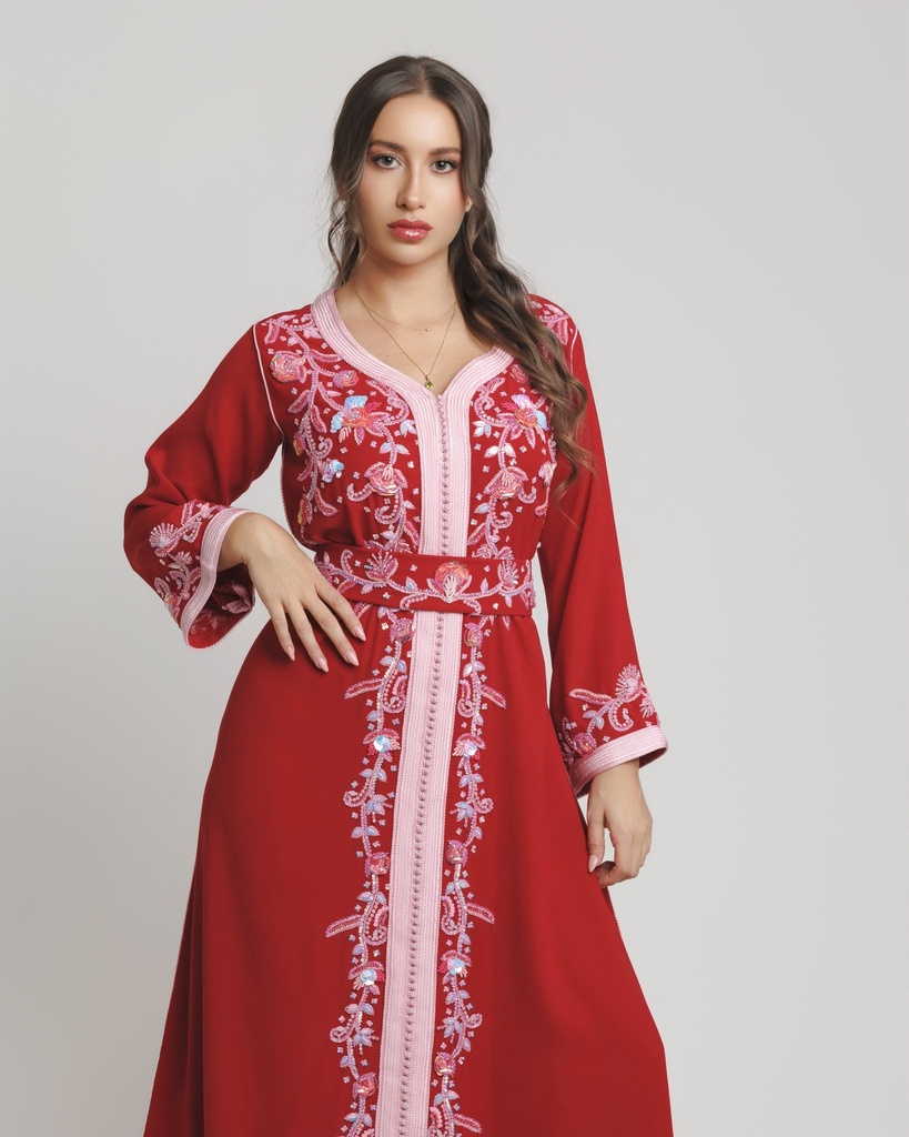 Moroccan Crepe Kaftan